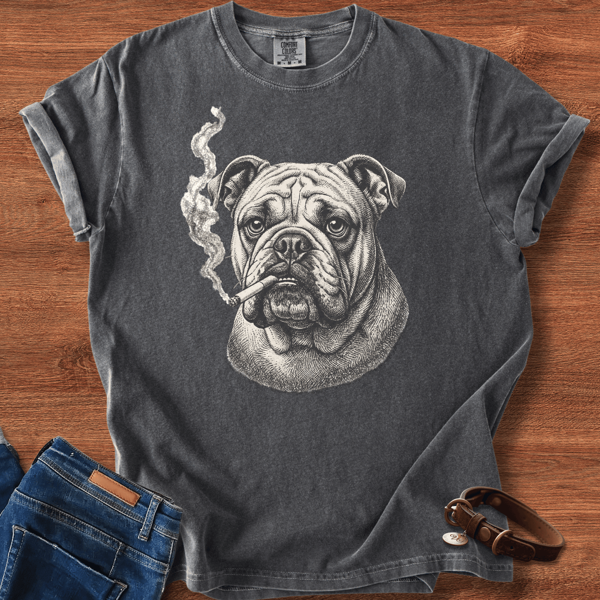 Bulldog Smoke T-Shirt