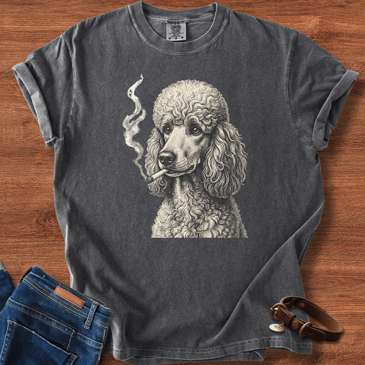 Poodle Smoke T-Shirt