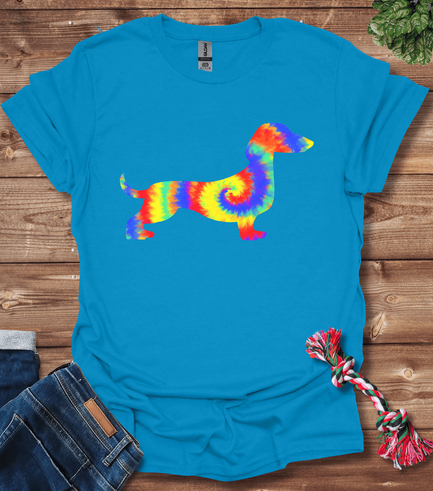 Dachshund Tie Dye T-Shirt