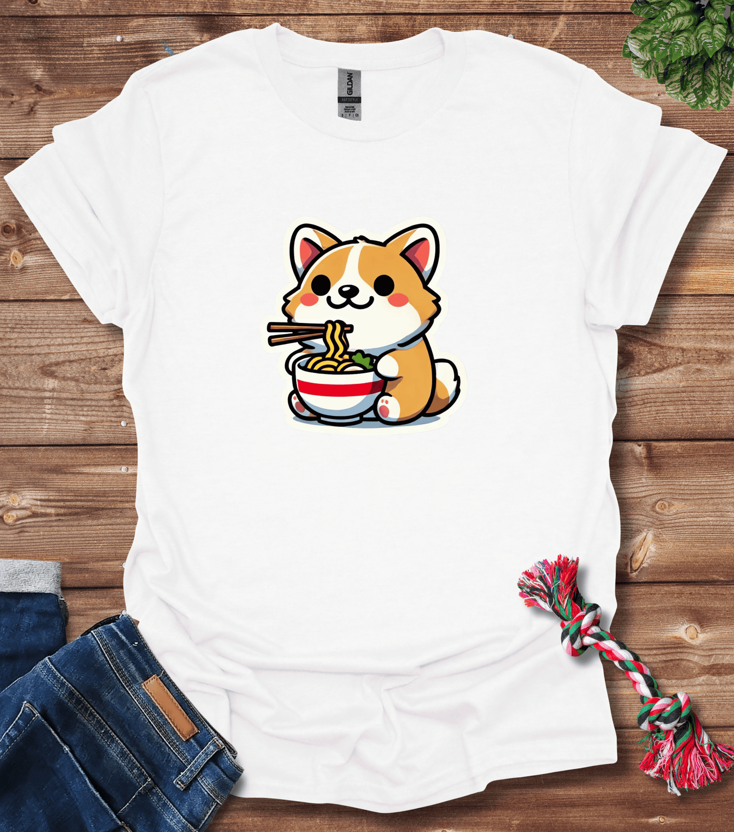 Corgi Ramen T-Shirt