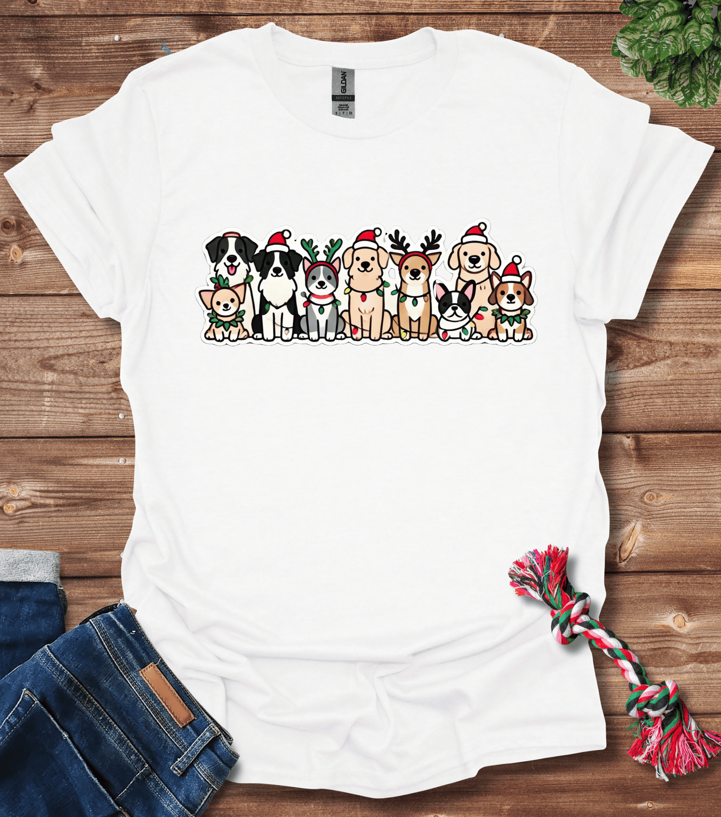 Christmas Dogs T-Shirt