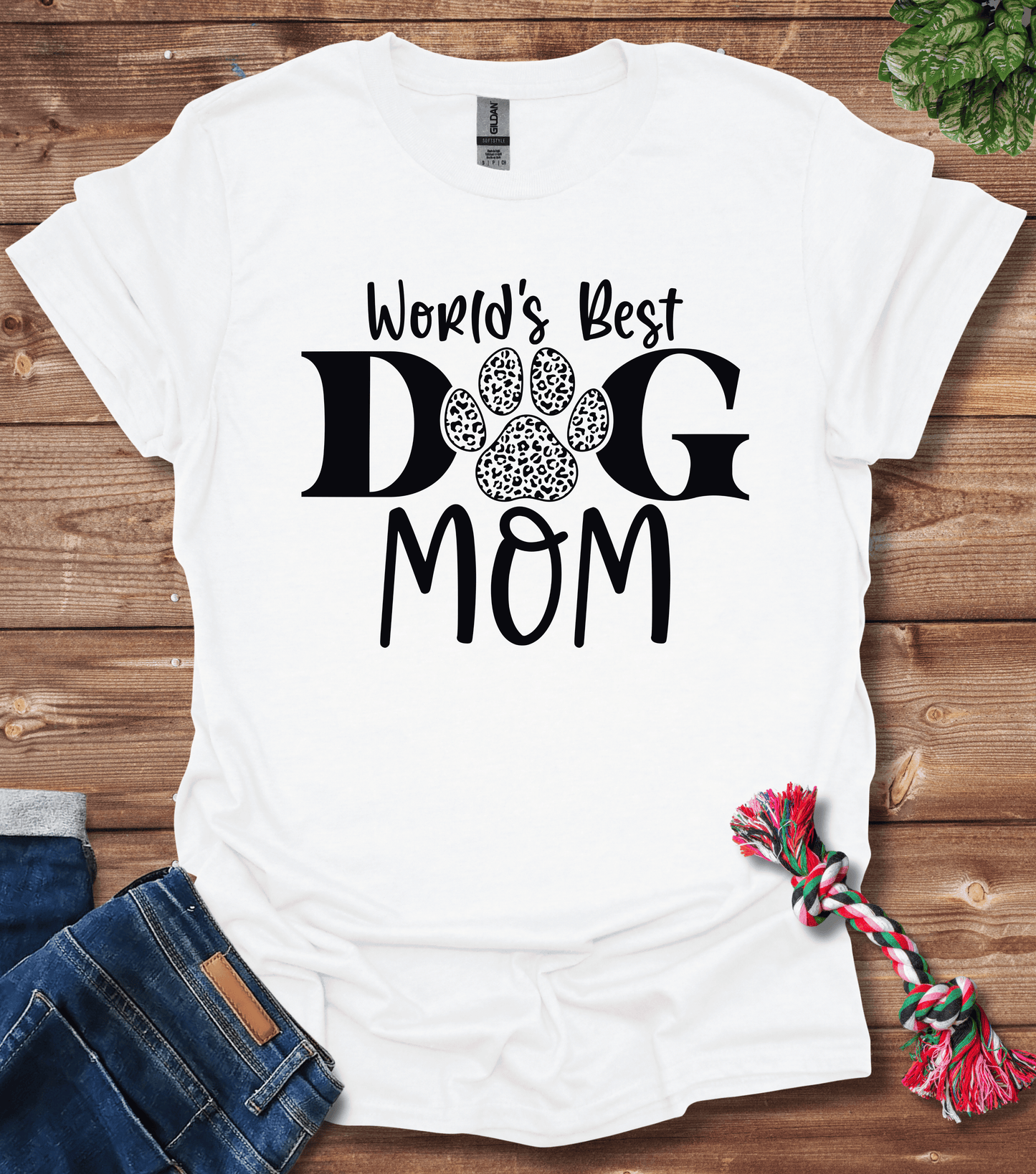 Worlds Best Dog Mom T-Shirt