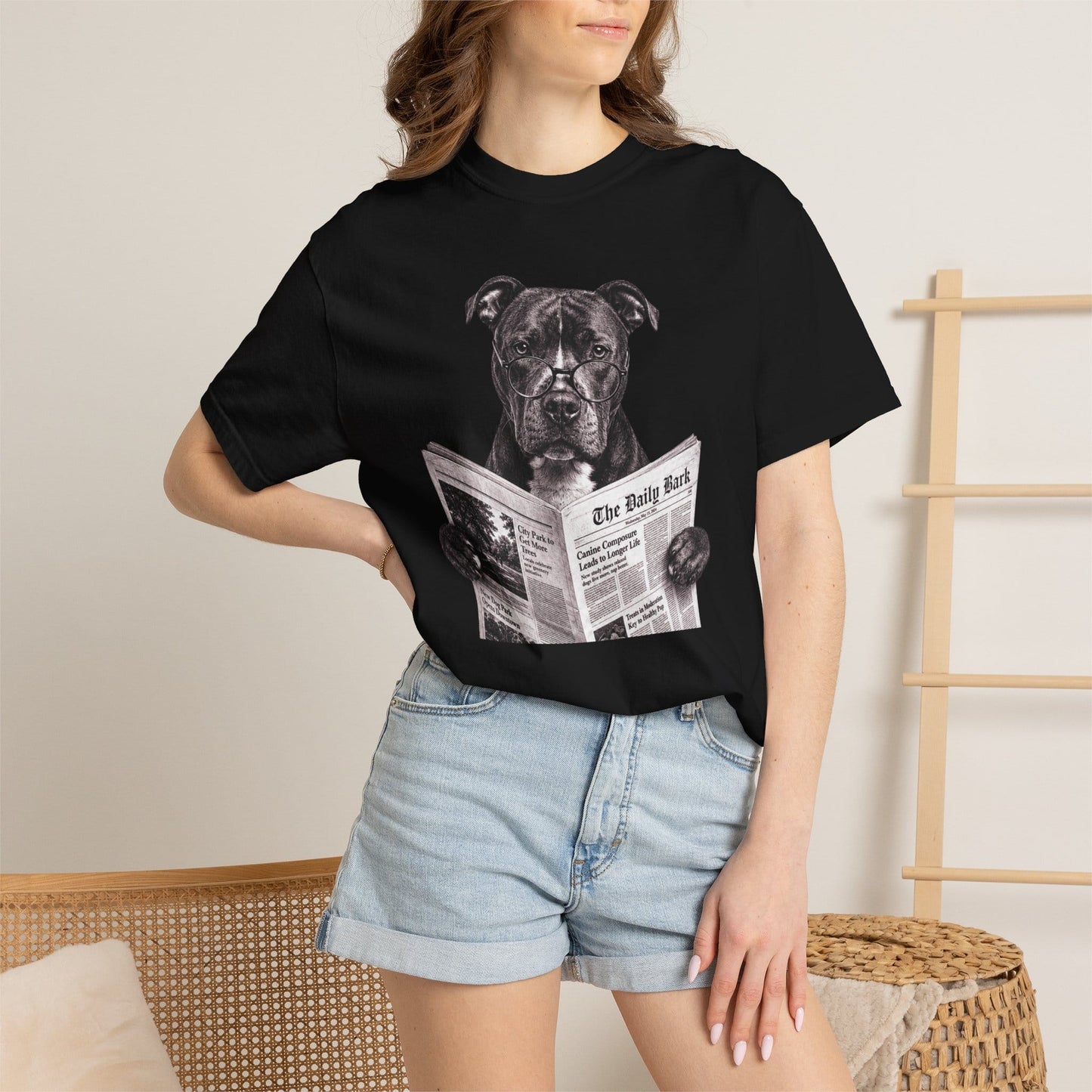 Pitty Reading - Pitbull Humor T-Shirt