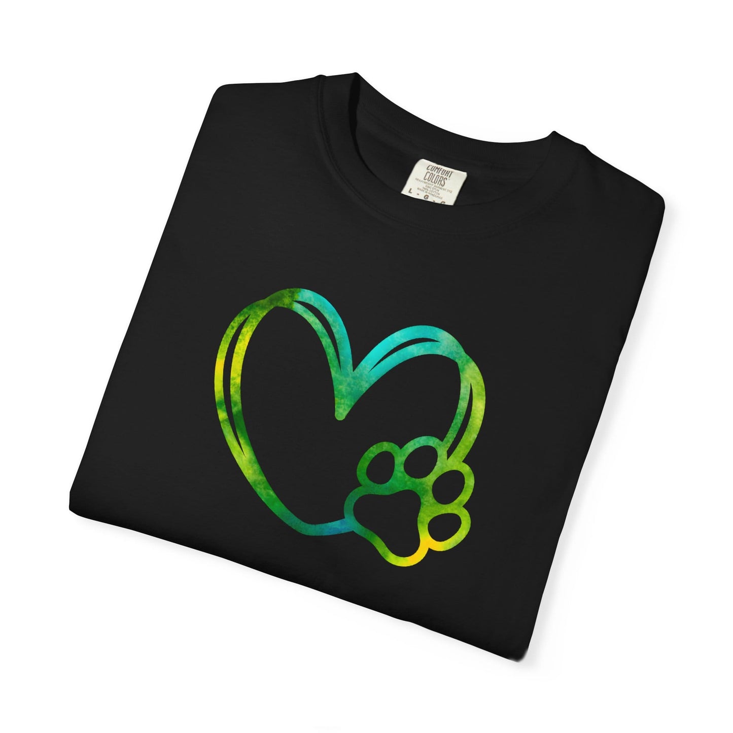 Dog Paw Heart T-Shirt