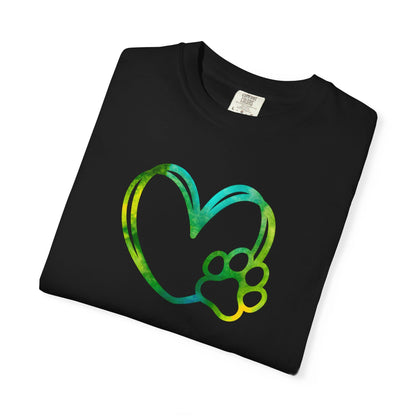Dog Paw Heart T-Shirt