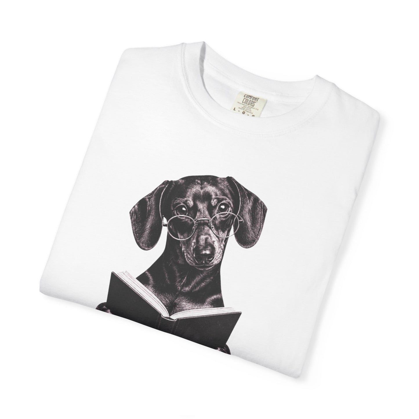 Doxie Reading T-Shirt