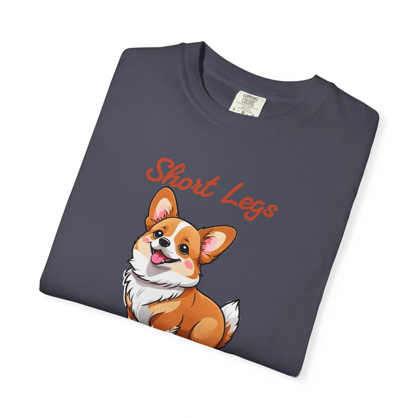 Corgi Short Legs, Big Hearts T-Shirt