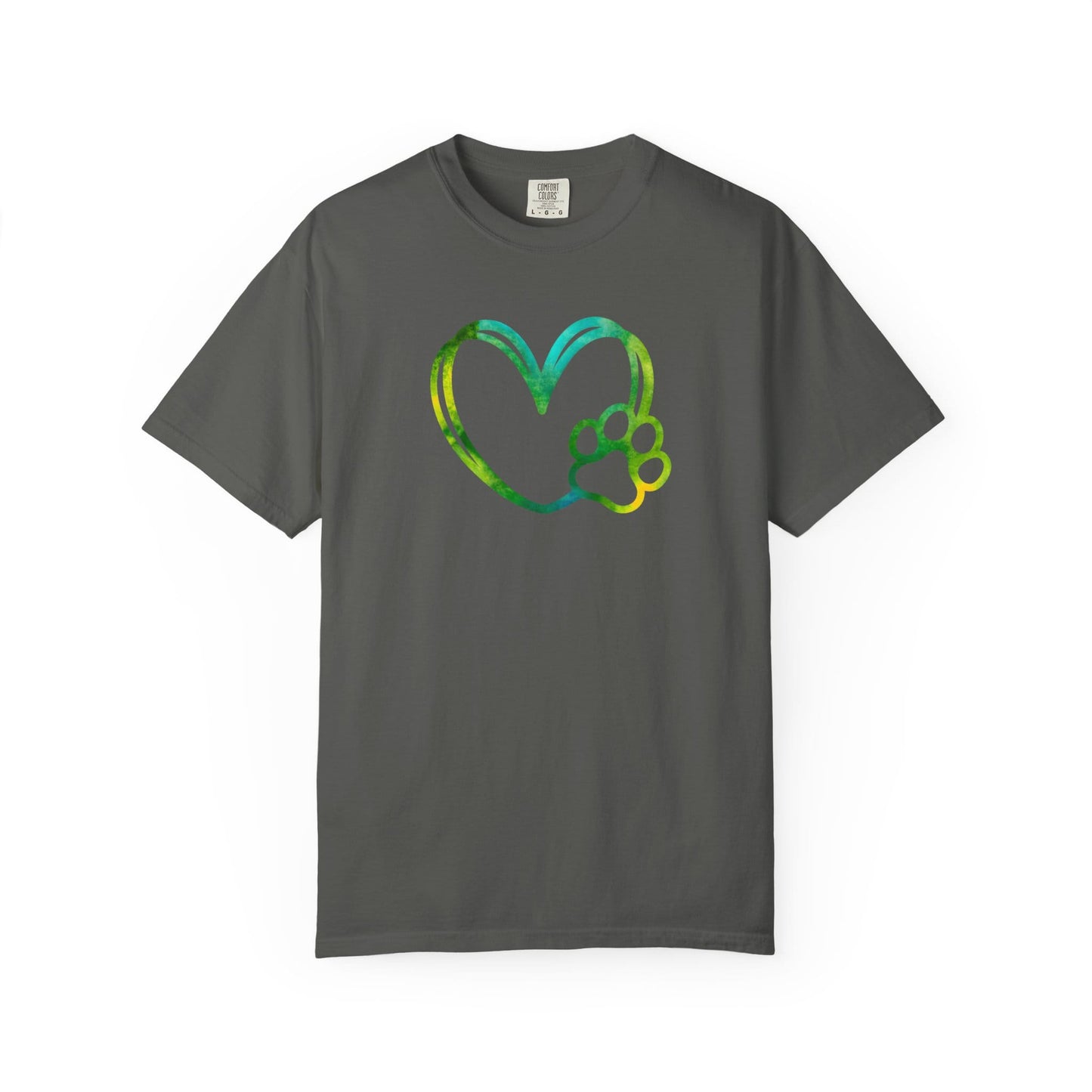 Dog Paw Heart T-Shirt
