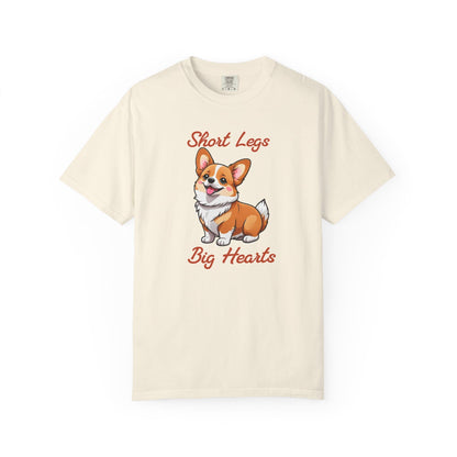 Corgi Short Legs, Big Hearts T-Shirt