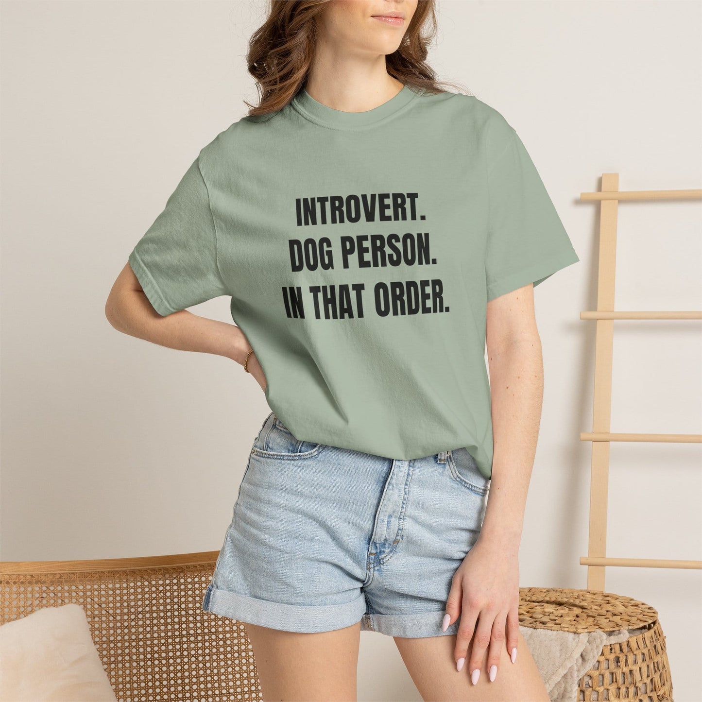 Introvert. Dog Lover. In That Order T-Shirt