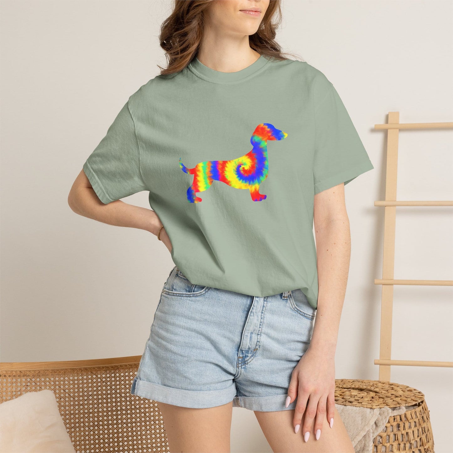 Tie-Dye Dachshund T-Shirt