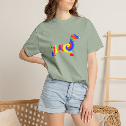 Tie-Dye Dachshund T-Shirt
