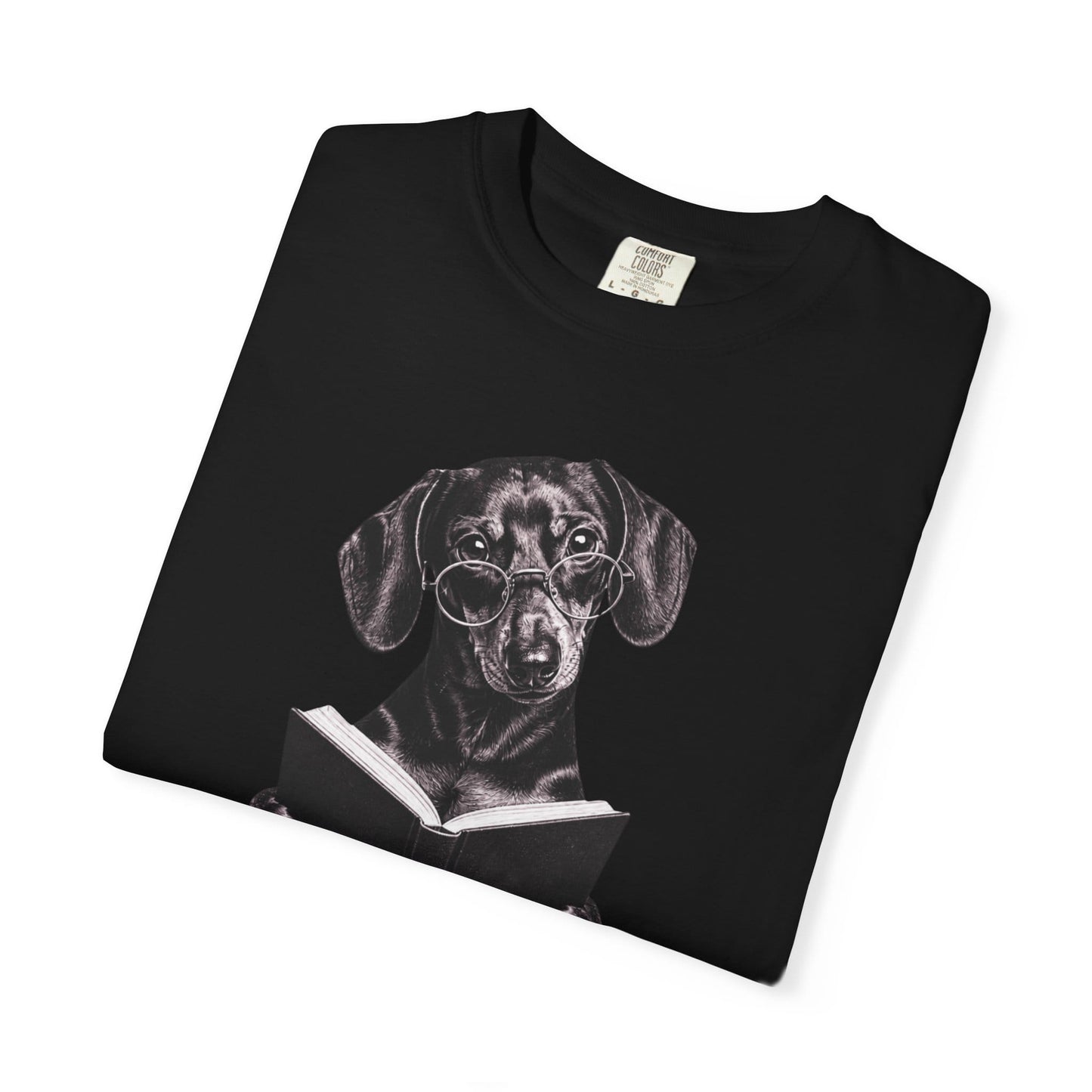 Doxie Reading T-Shirt