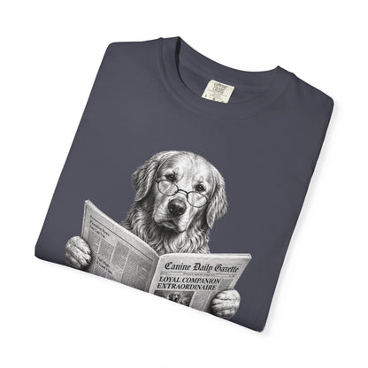 Golden Retriever Reading T-Shirt