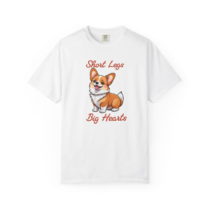 Corgi Short Legs, Big Hearts T-Shirt
