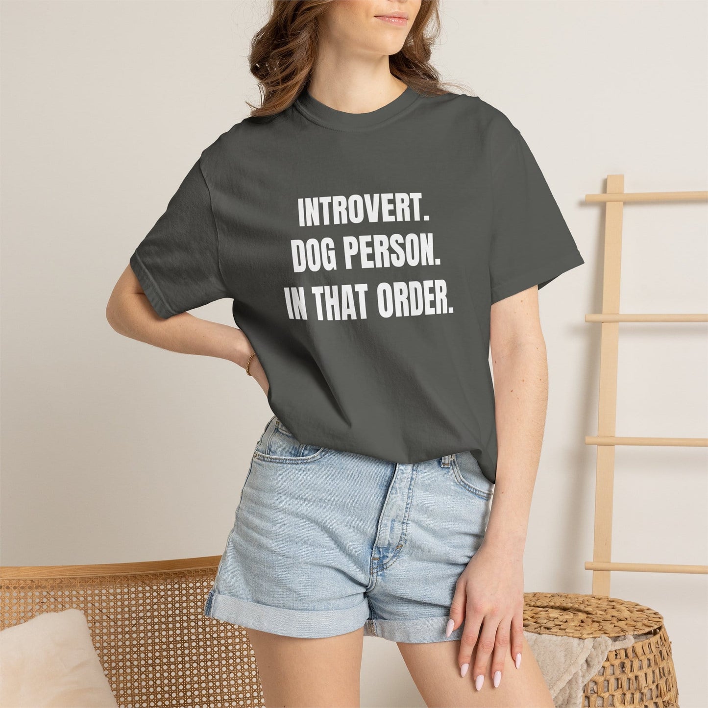 Introvert. Dog Lover. In That Order T-Shirt