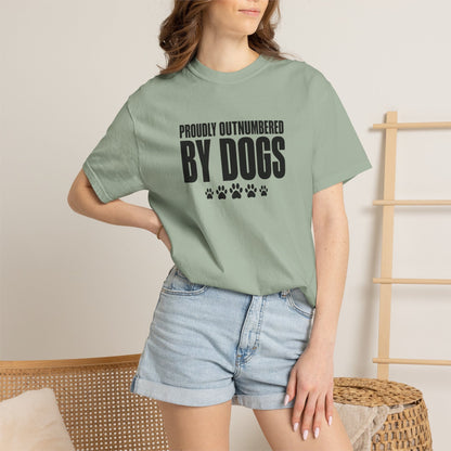 Proudly Outnumbered By Dogs T-Shirt