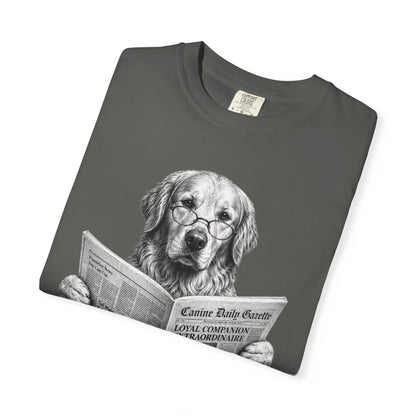 Golden Retriever Reading T-Shirt