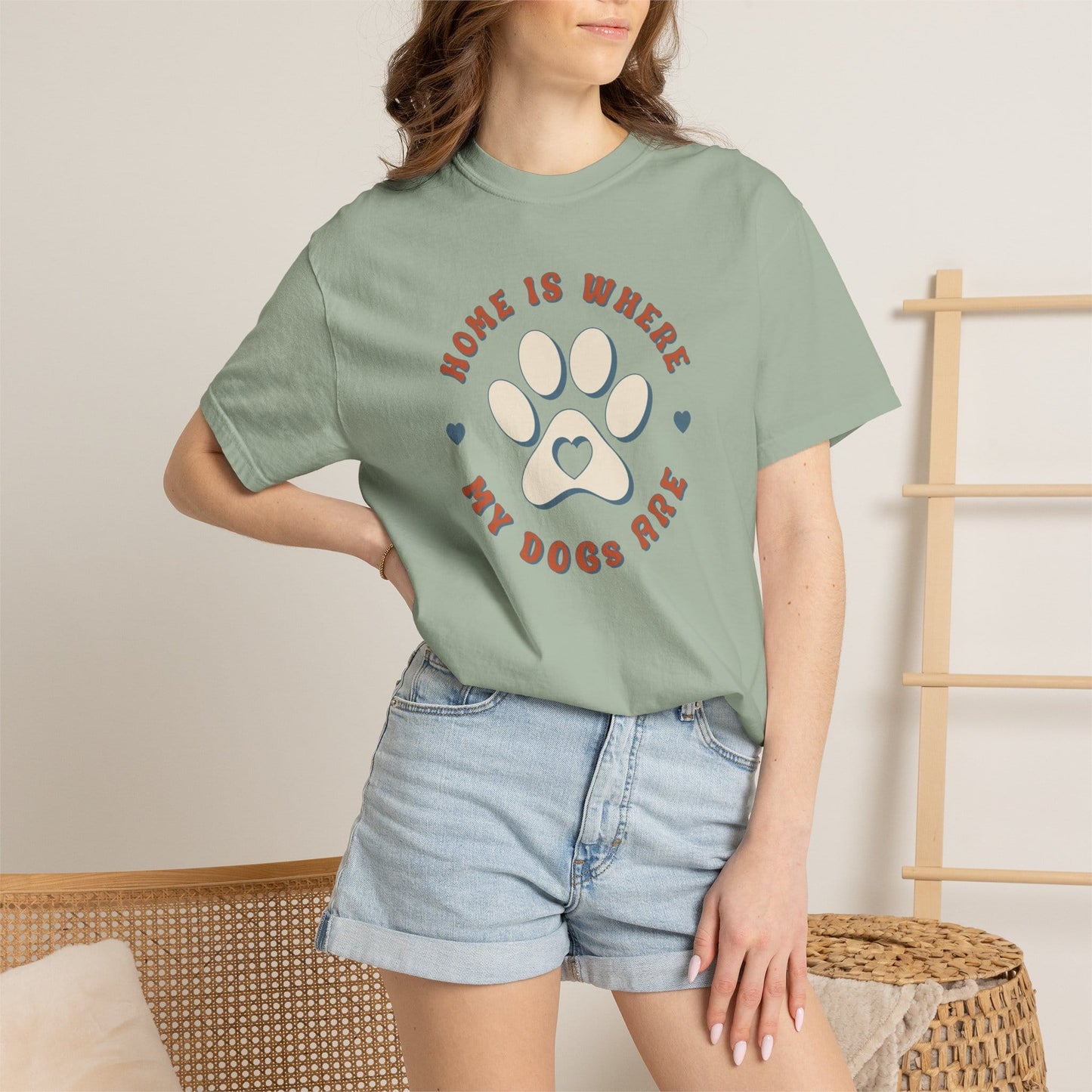 Home Is Where My Dogs Are T-Shirt