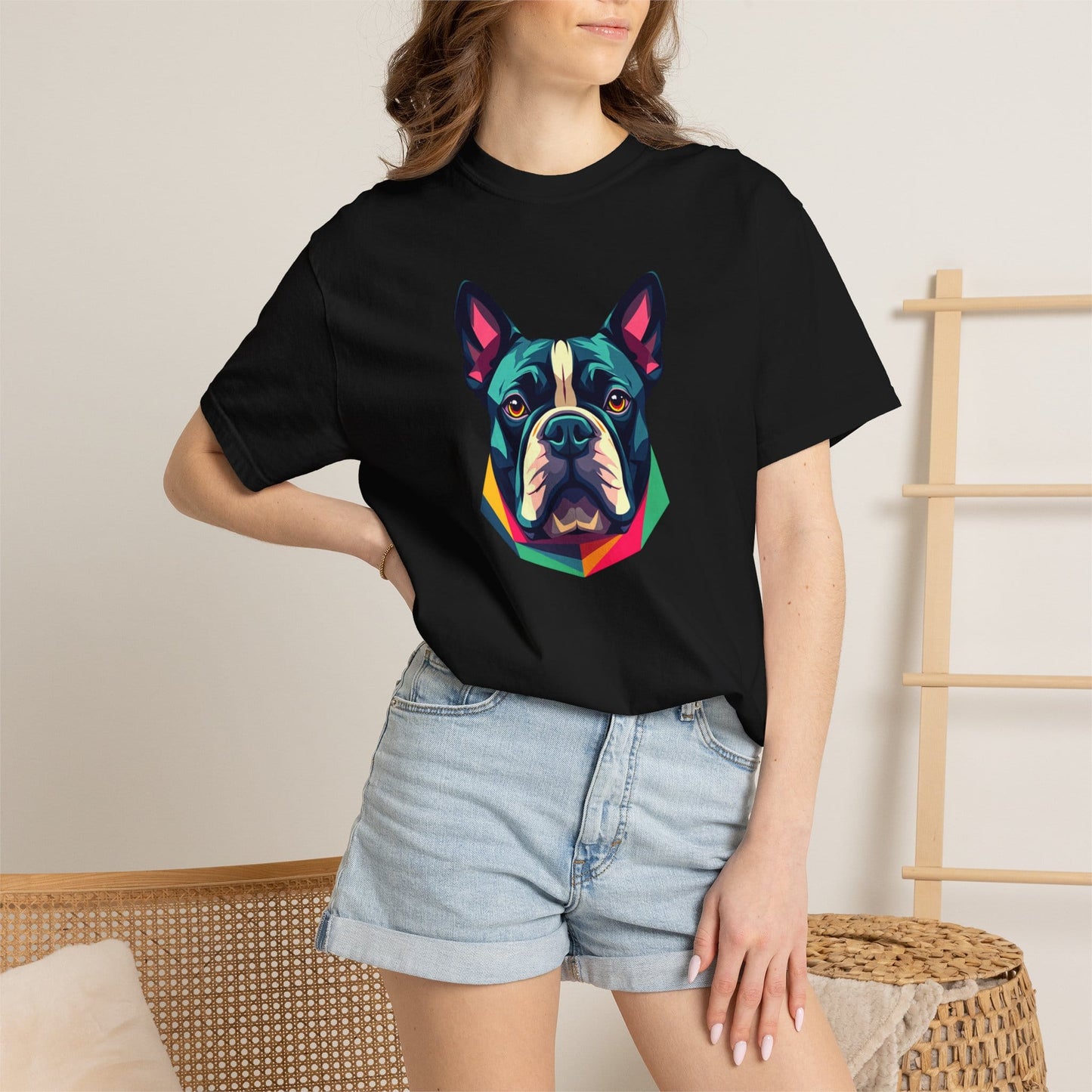 Neon Bulldog T-Shirt