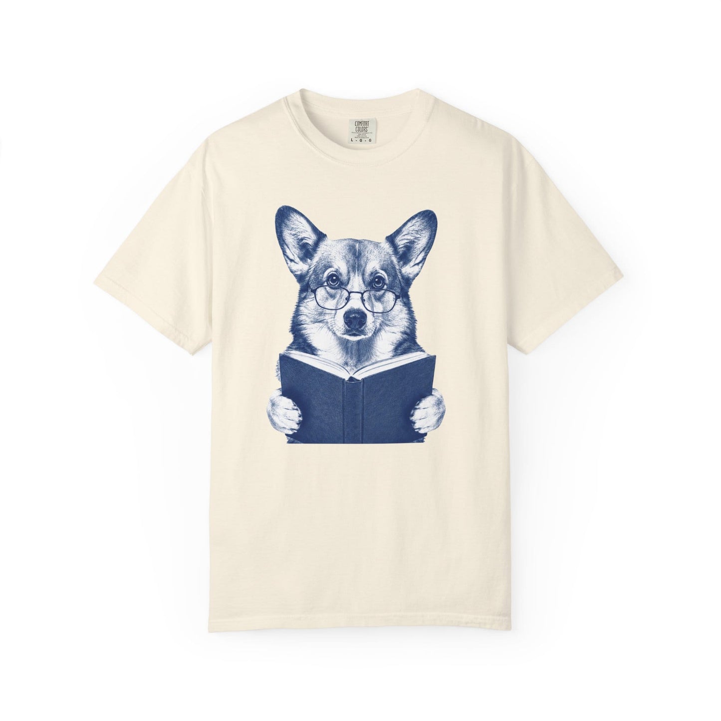 Corgi Reading T-Shirt