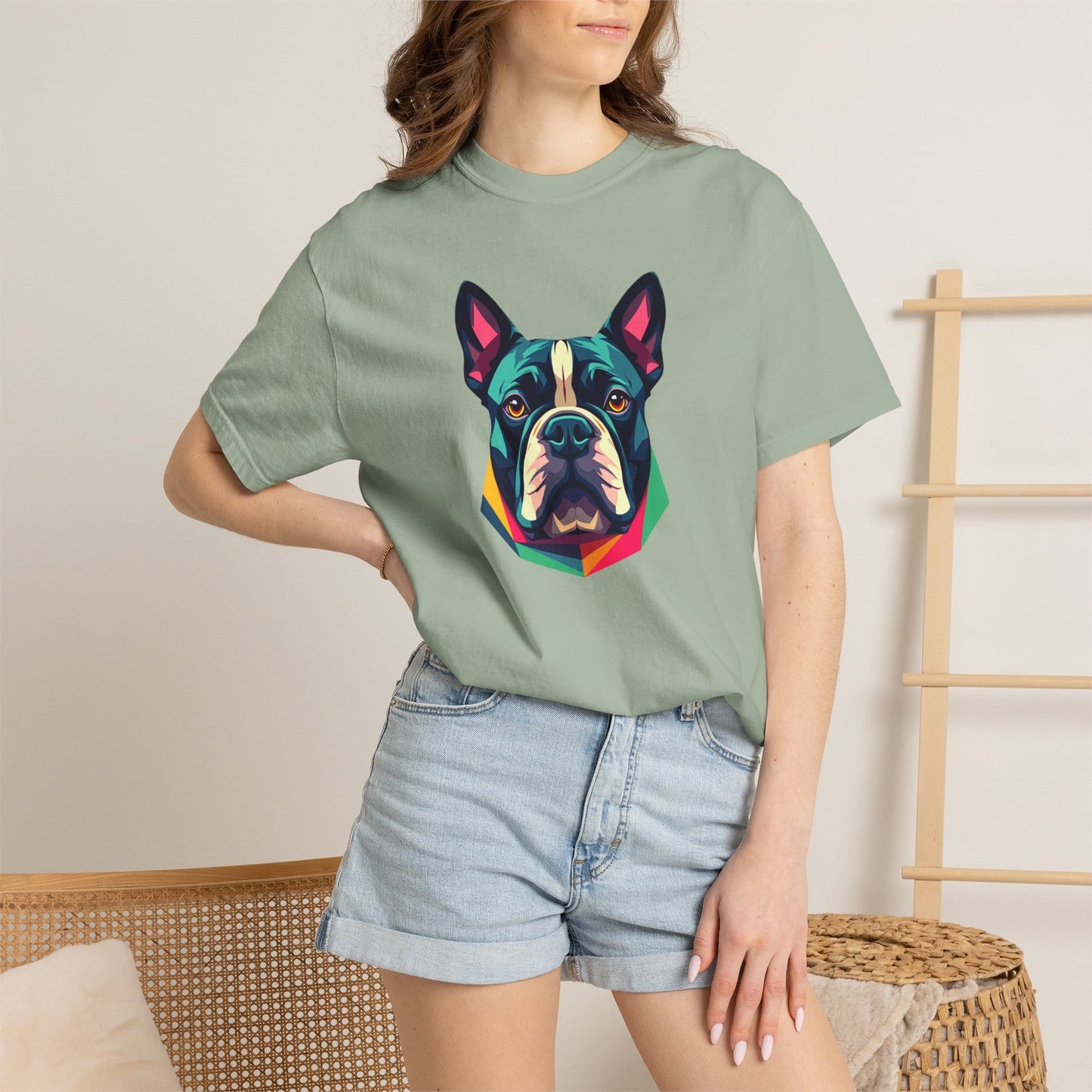 Neon Bulldog T-Shirt