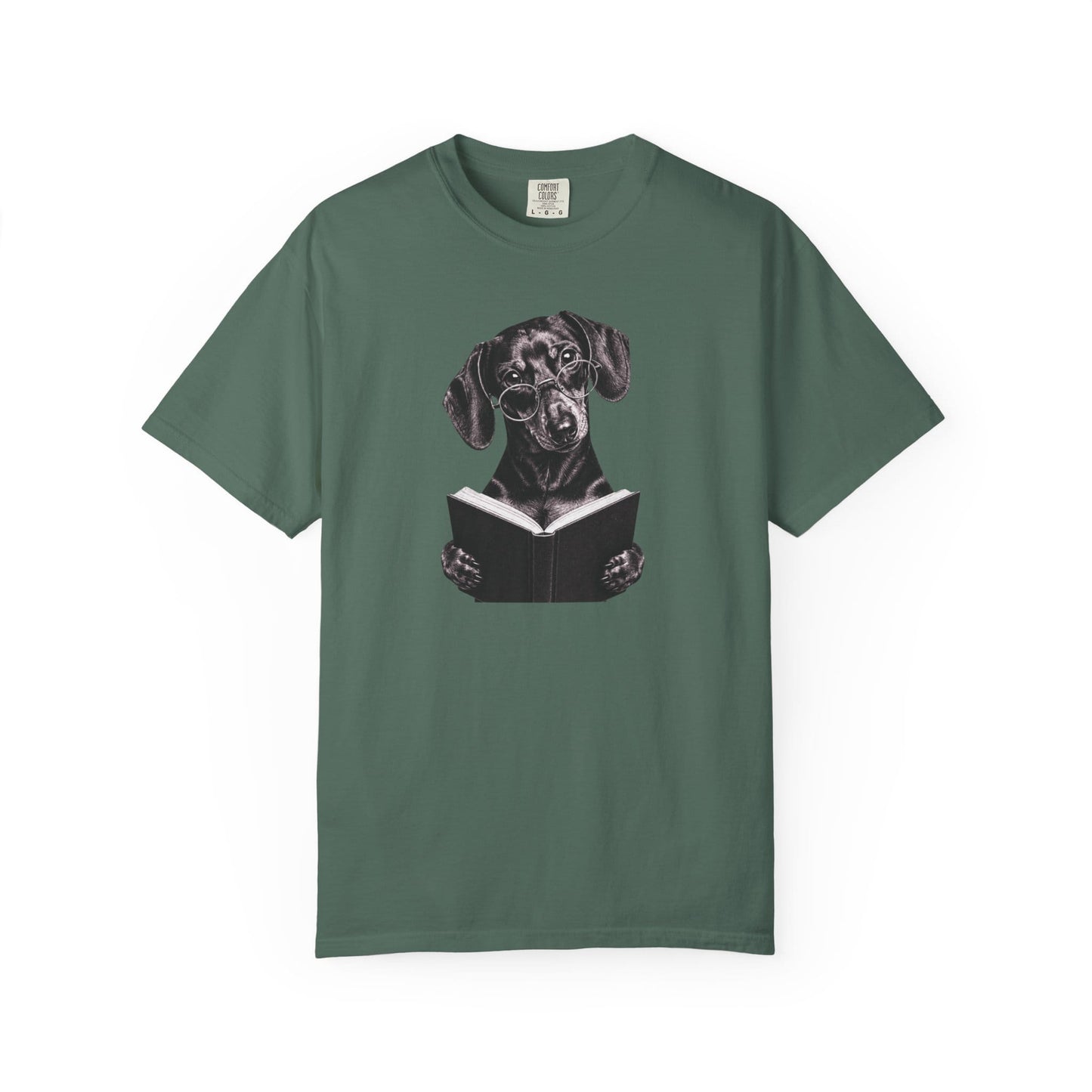 Doxie Reading T-Shirt