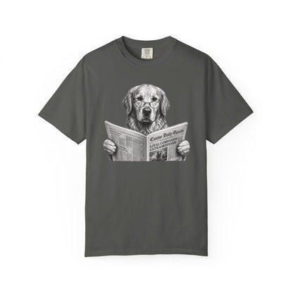Golden Retriever Reading T-Shirt