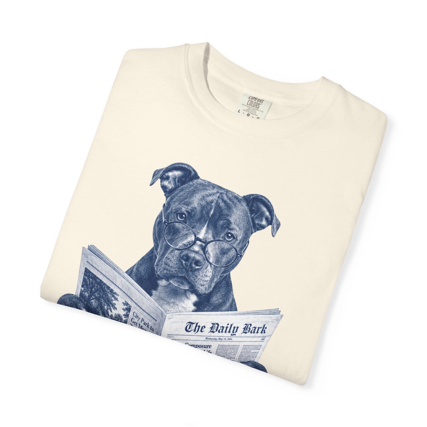Pitty Reading - Pitbull Humor T-Shirt