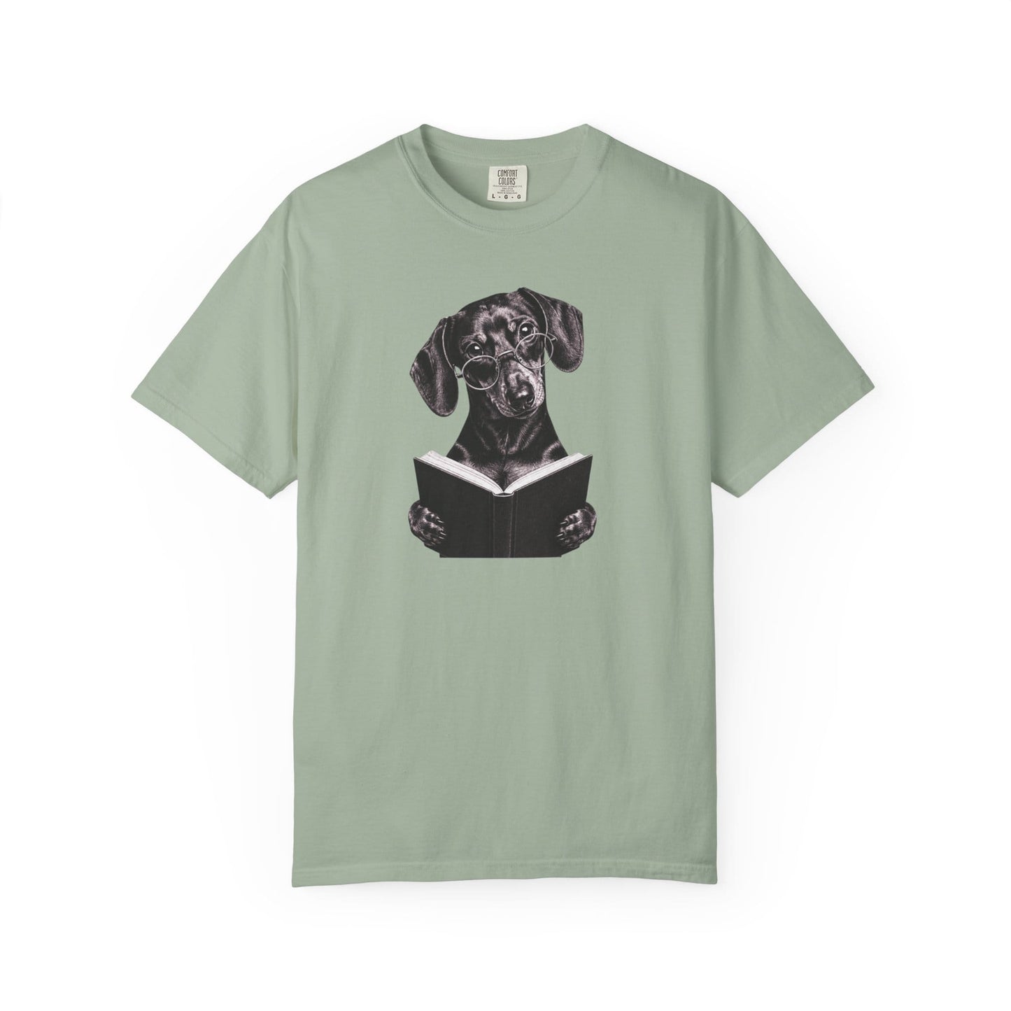Doxie Reading T-Shirt