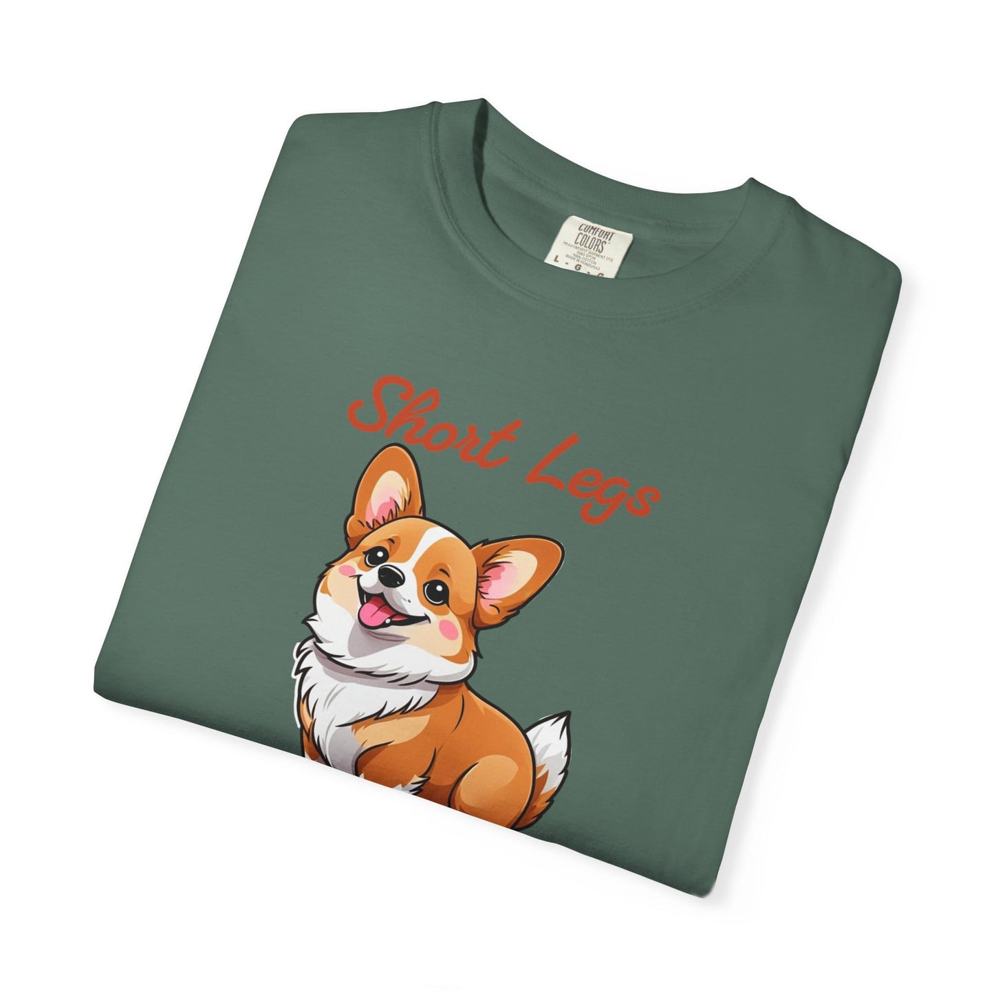 Corgi Short Legs, Big Hearts T-Shirt