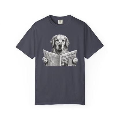 Golden Retriever Reading T-Shirt