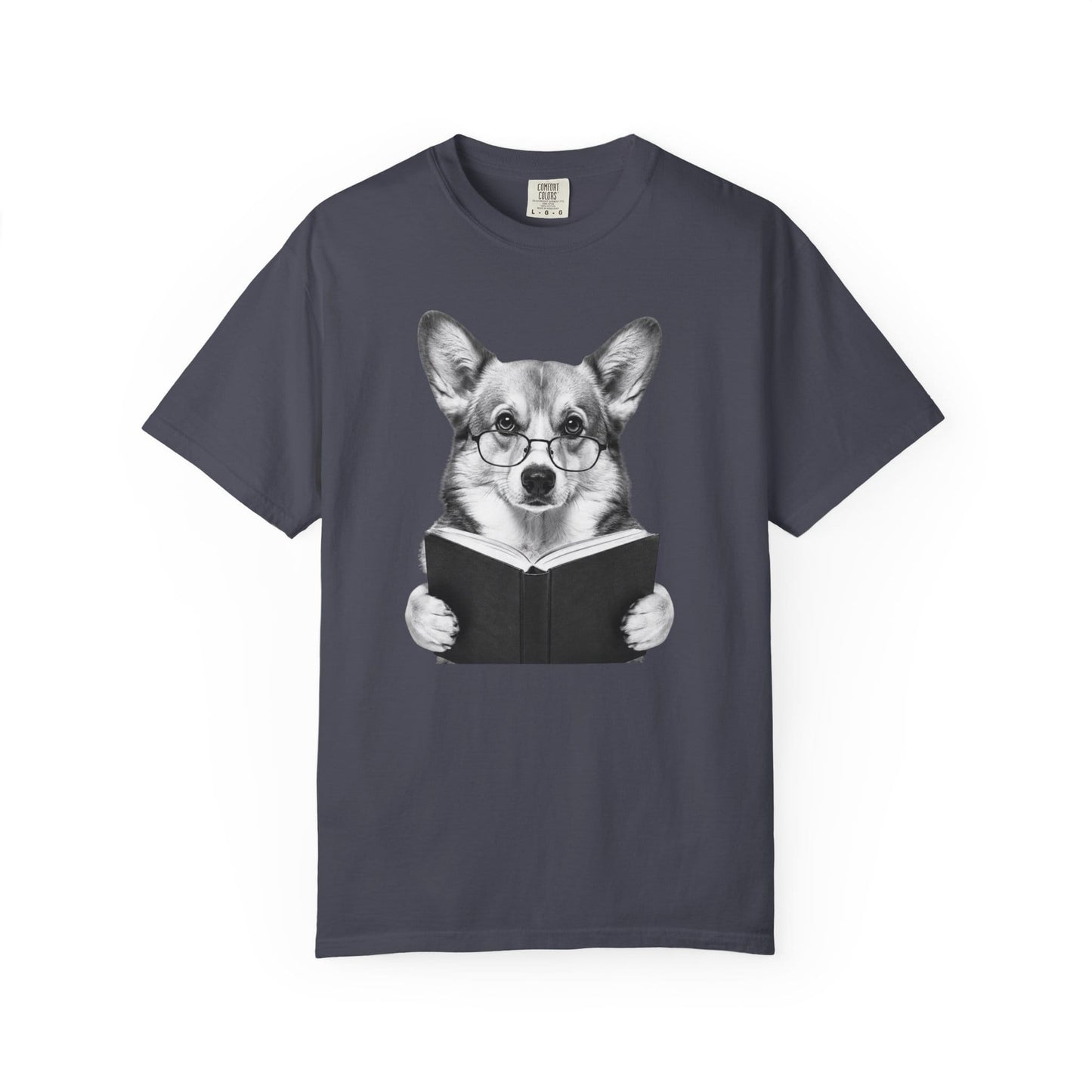 Corgi Reading T-Shirt
