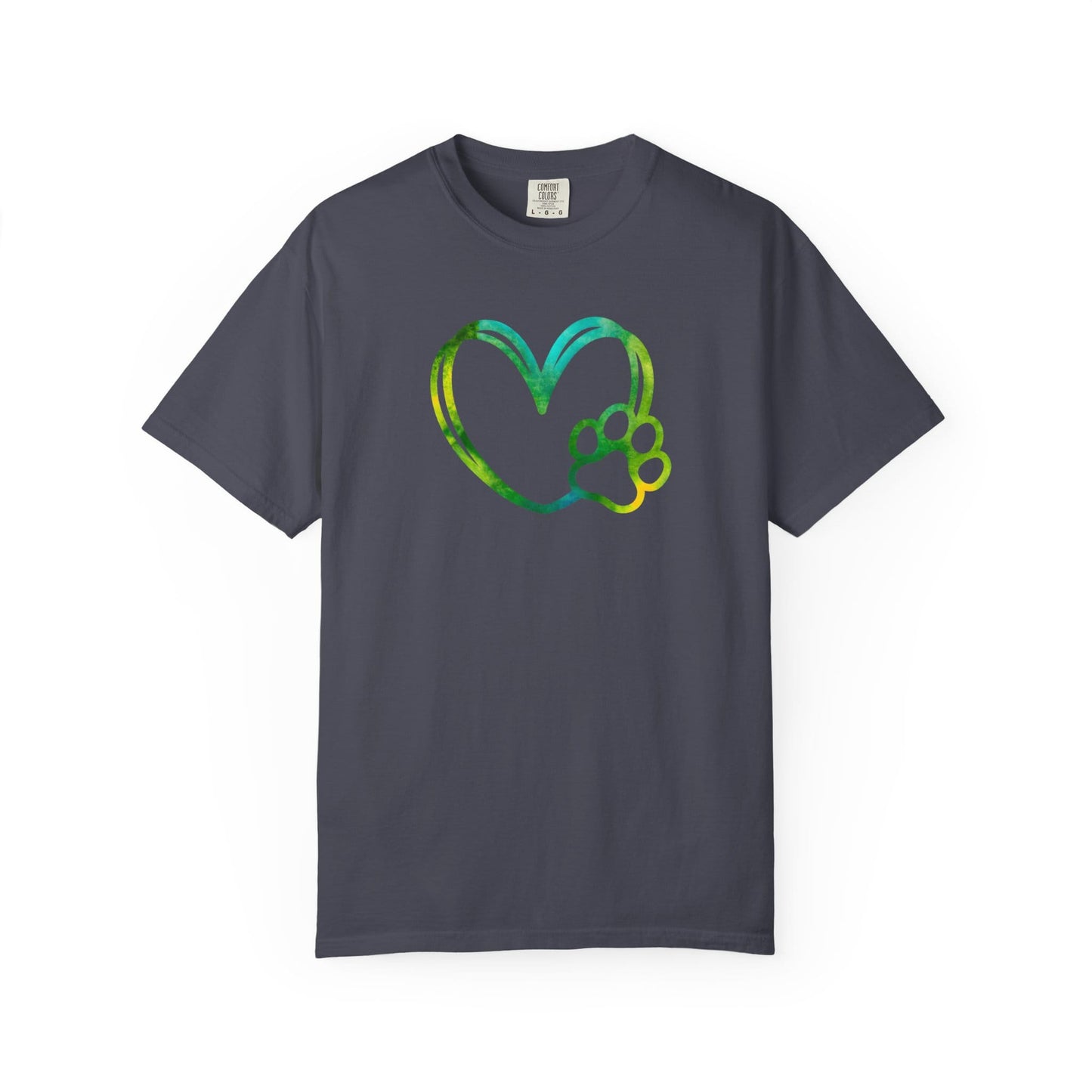 Dog Paw Heart T-Shirt