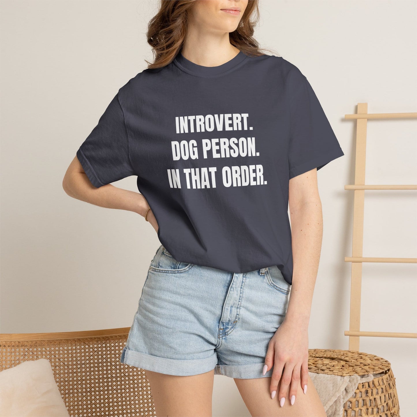 Introvert. Dog Lover. In That Order T-Shirt