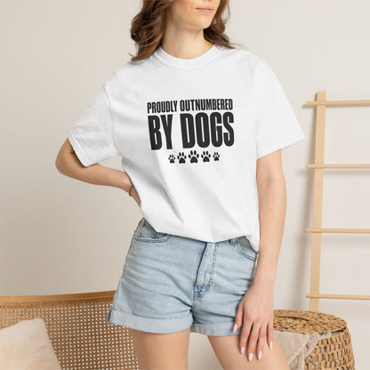Proudly Outnumbered By Dogs T-Shirt
