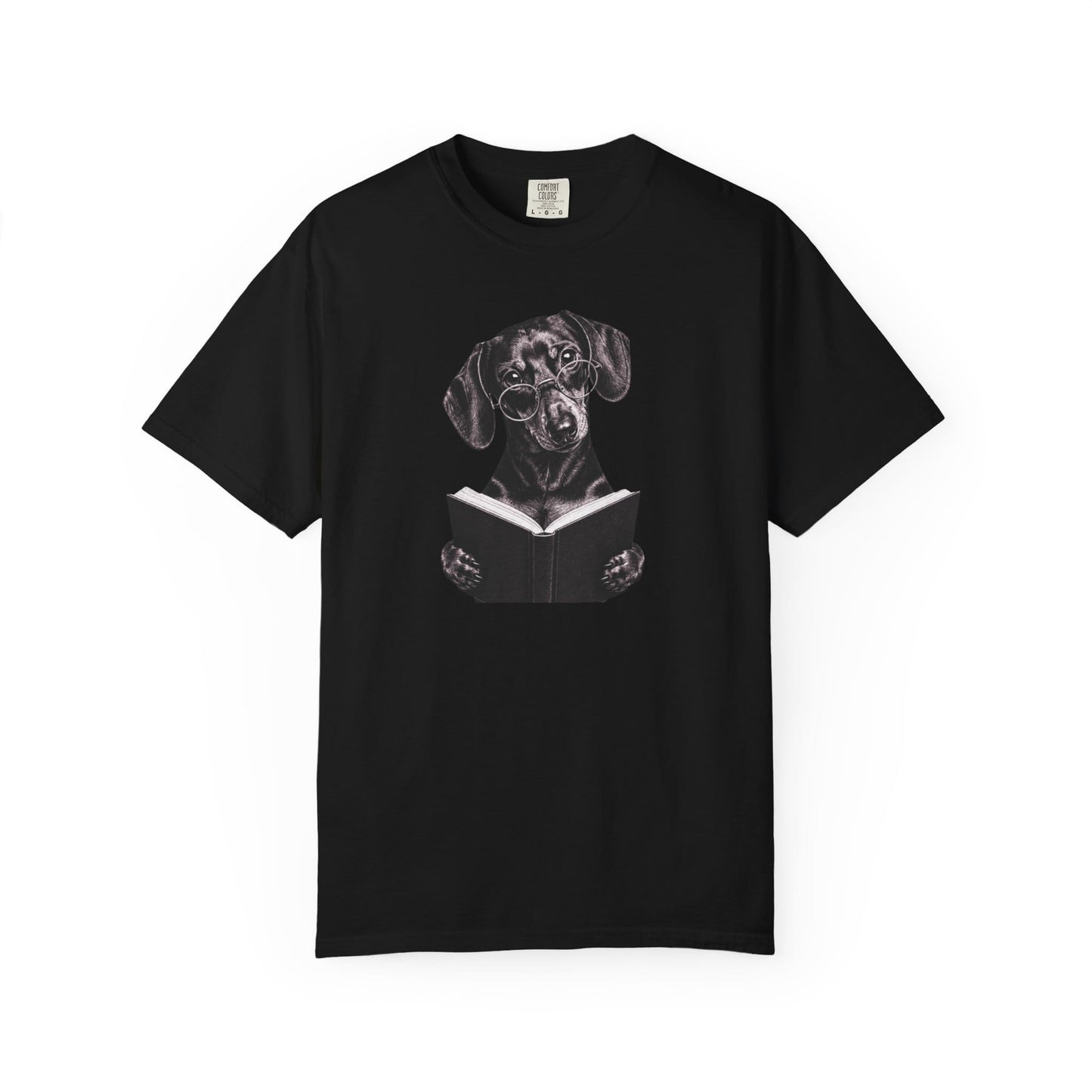 Doxie Reading T-Shirt