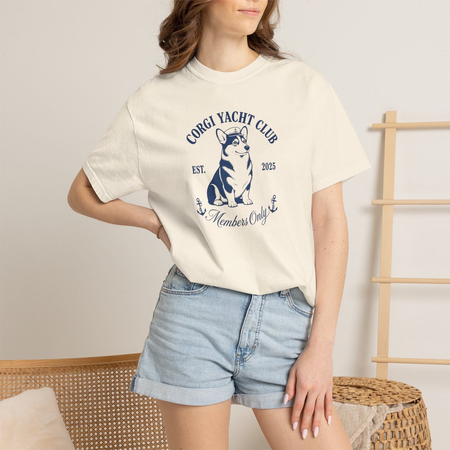 Corgi Yacht Club T-Shirt
