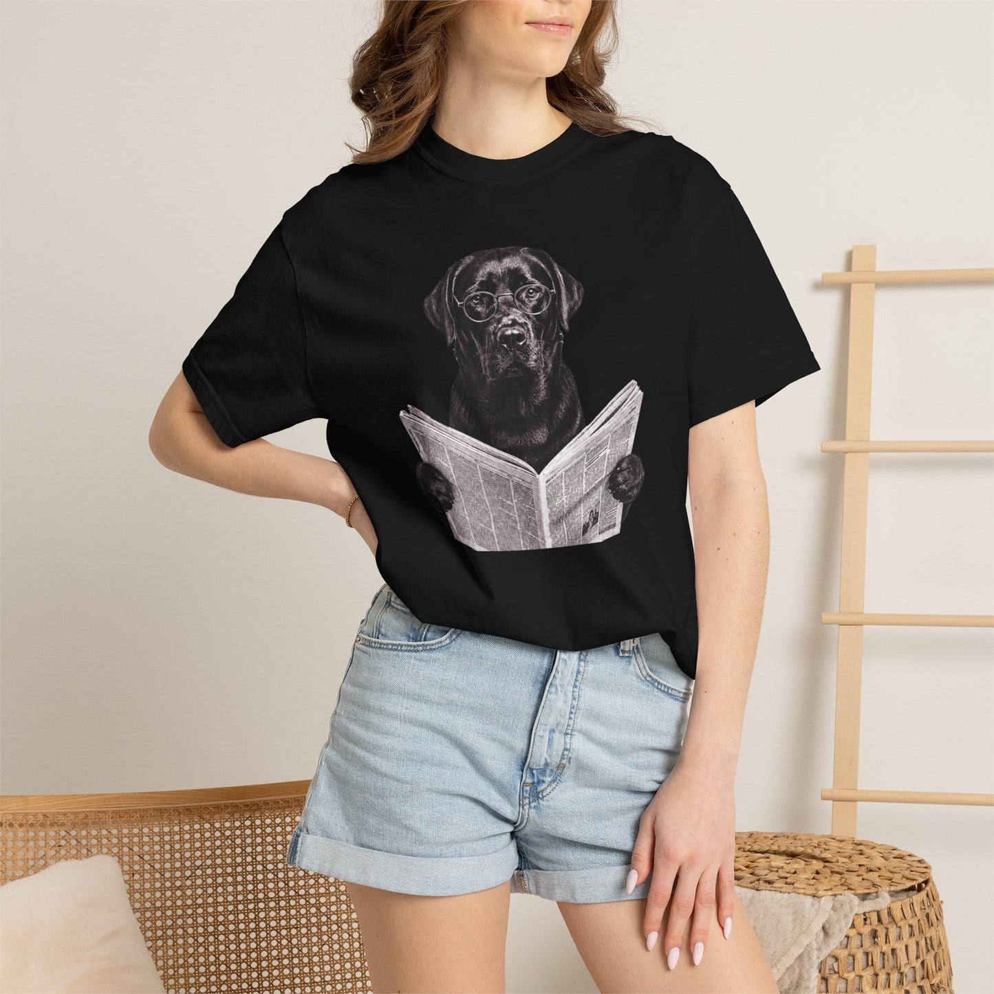 Labrador Retriever Reading T-Shirt