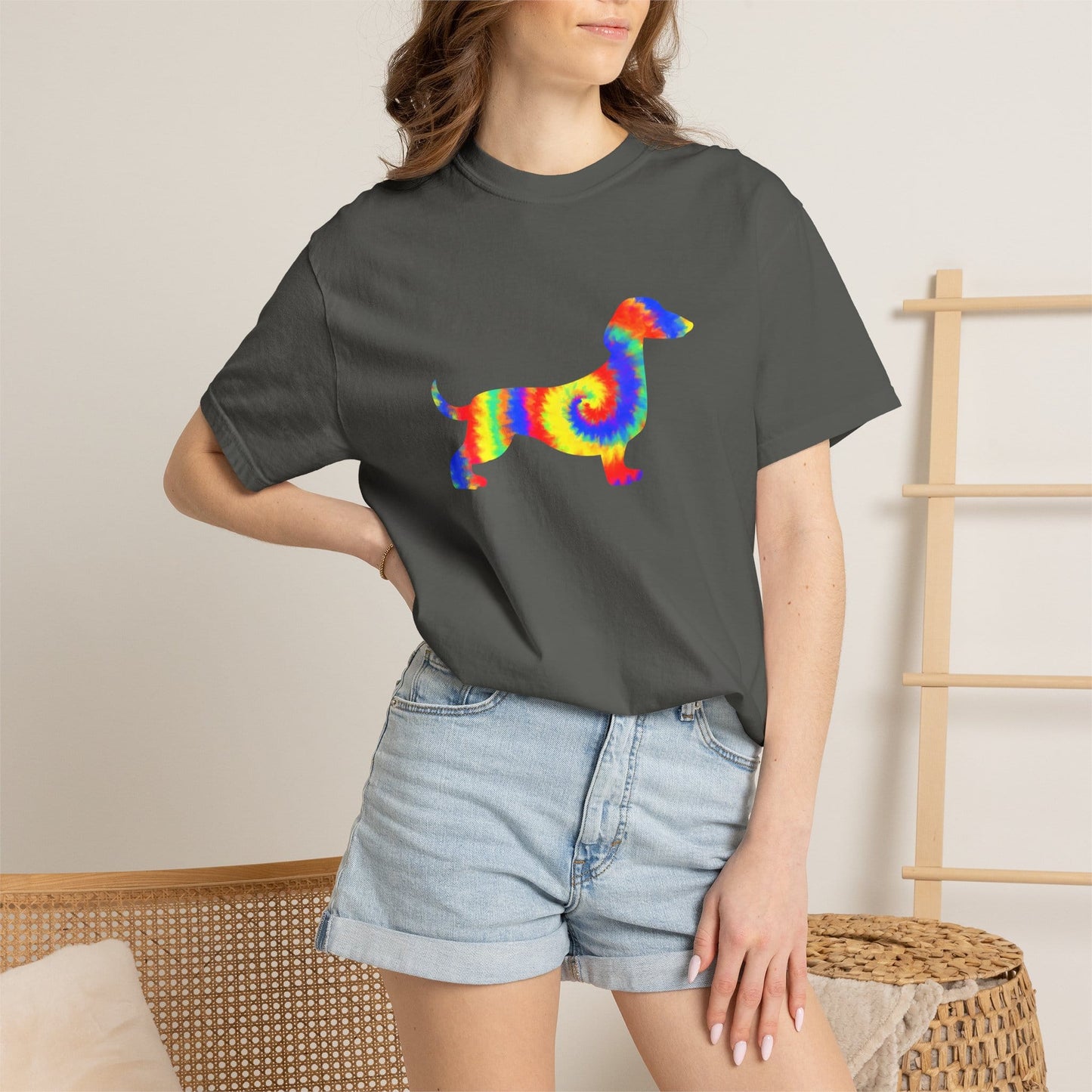 Tie-Dye Dachshund T-Shirt