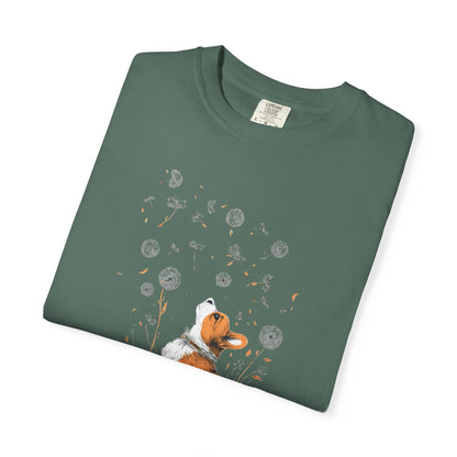 Corgi With Flowers T-Shirt
