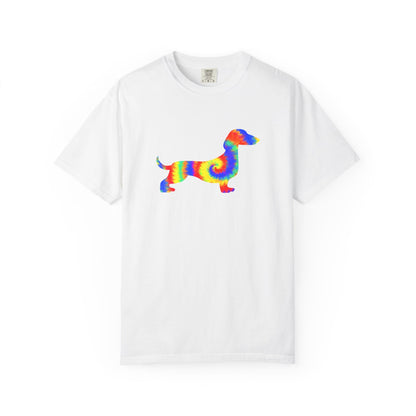 Tie-Dye Dachshund T-Shirt