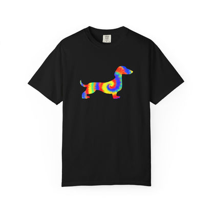 Tie-Dye Dachshund T-Shirt