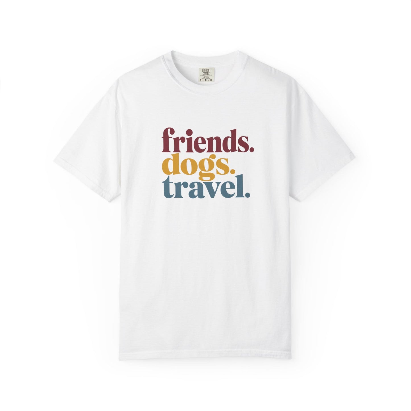 Friends Dogs Travel T-Shirt