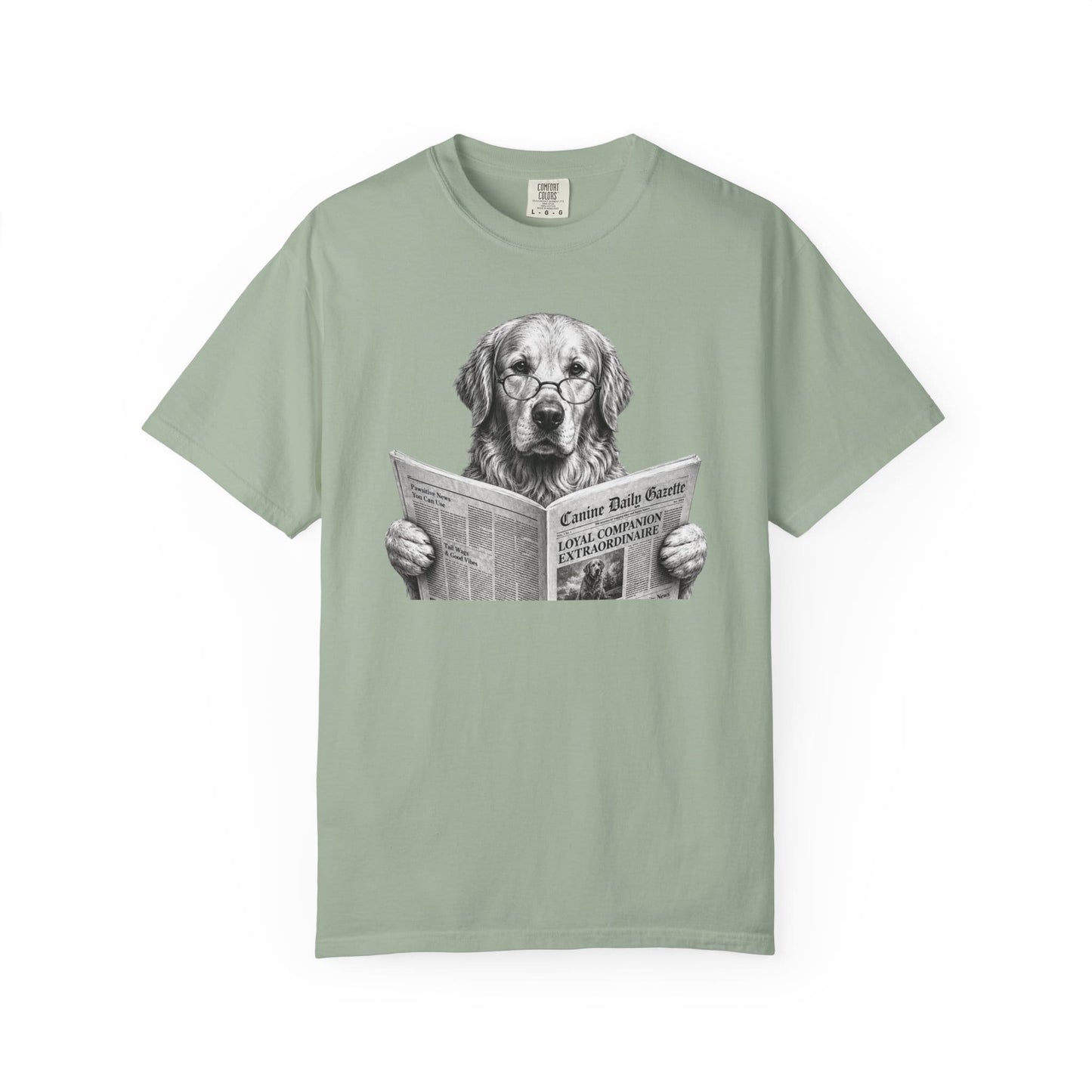 Golden Retriever Reading T-Shirt