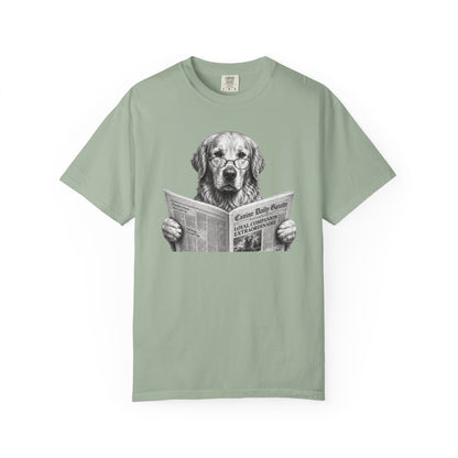 Golden Retriever Reading T-Shirt