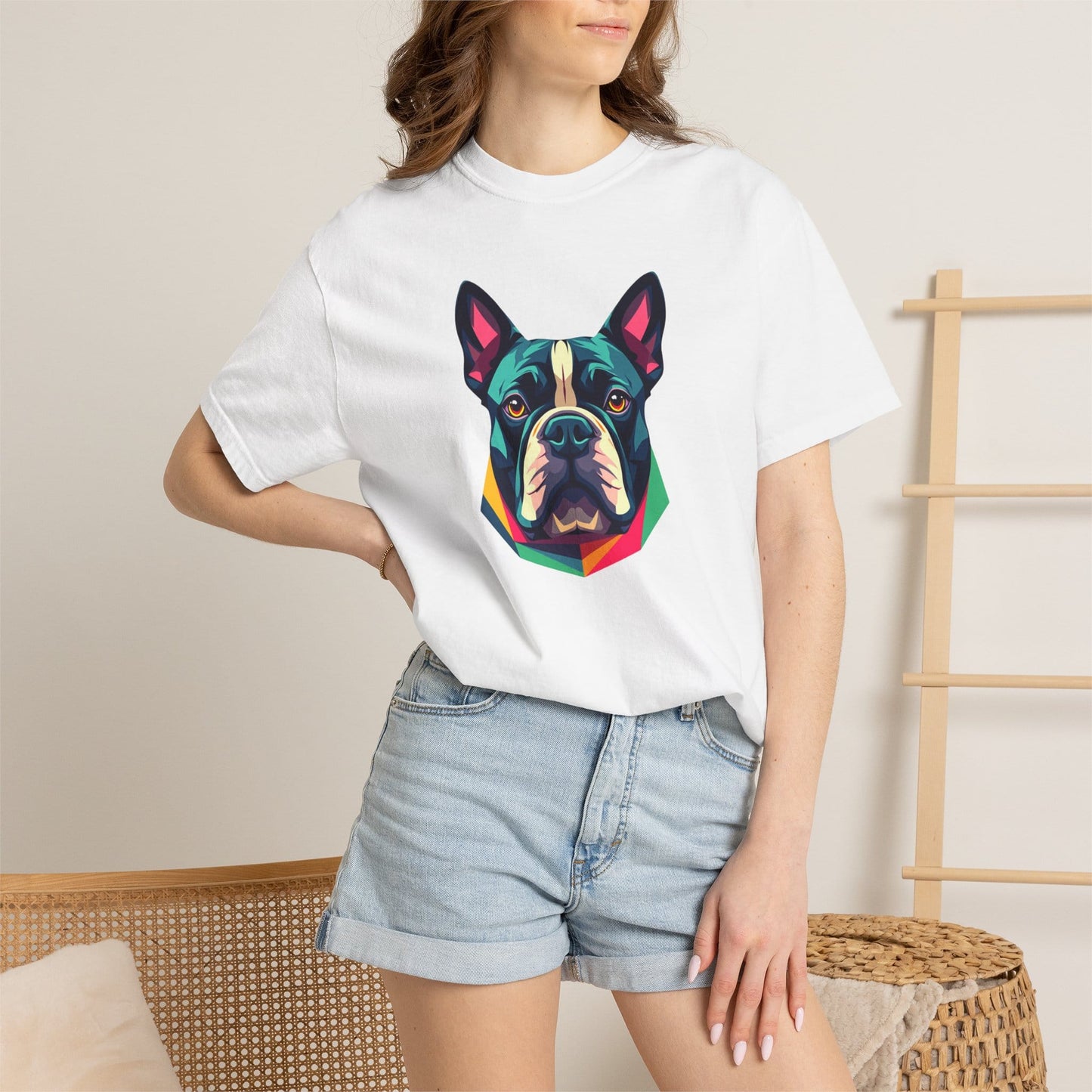 Neon Bulldog T-Shirt