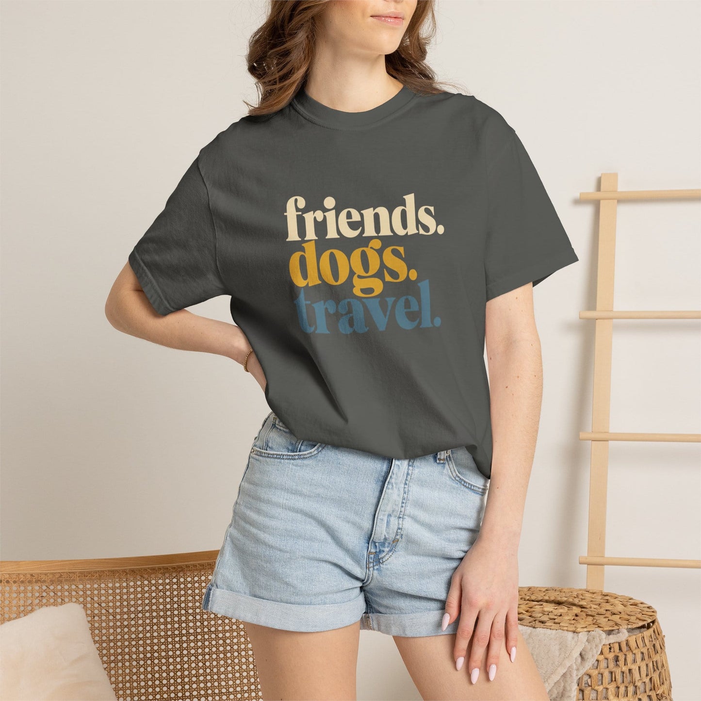 Friends Dogs Travel T-Shirt
