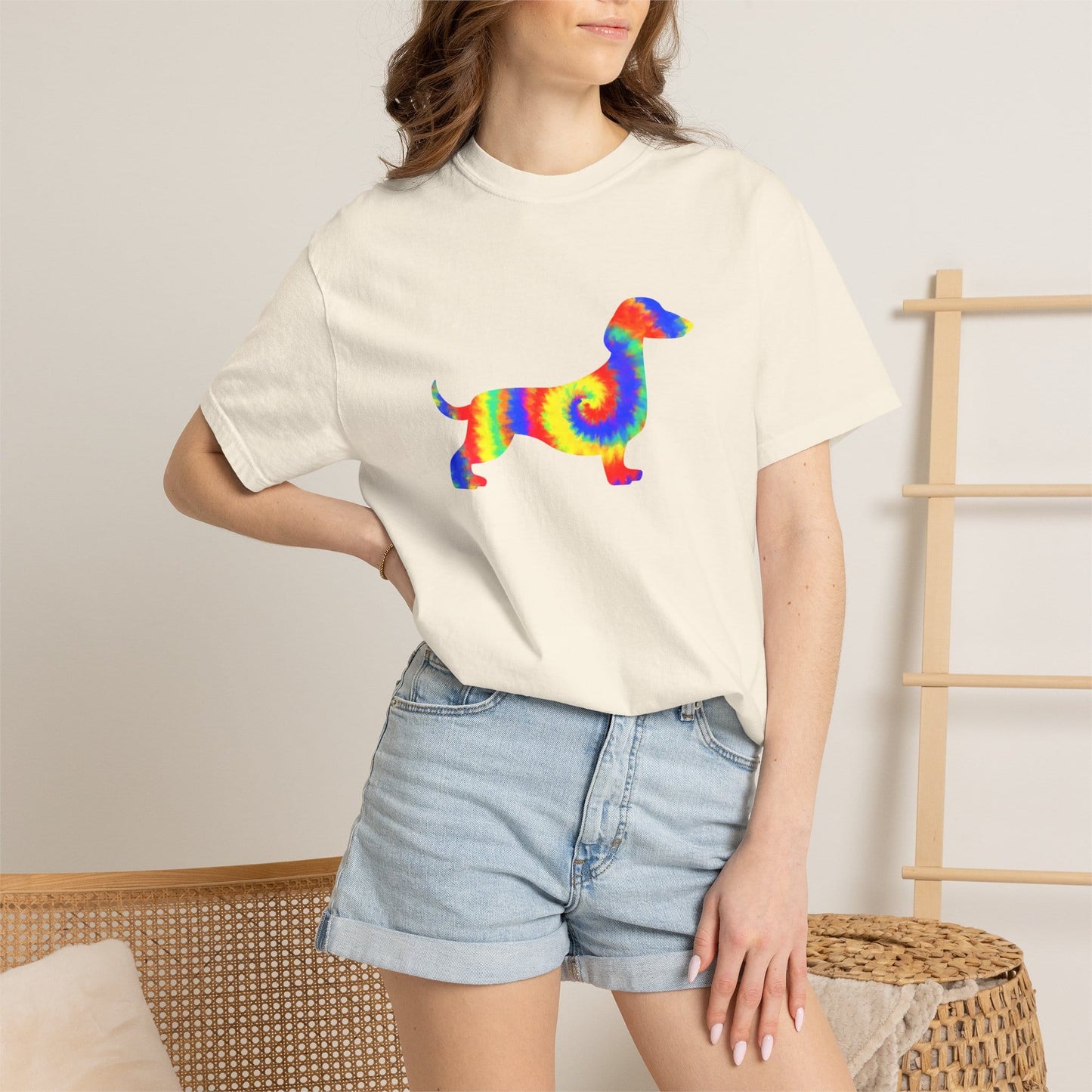 Tie-Dye Dachshund T-Shirt