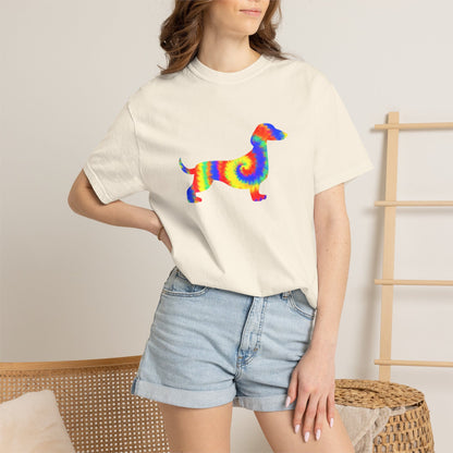 Tie-Dye Dachshund T-Shirt